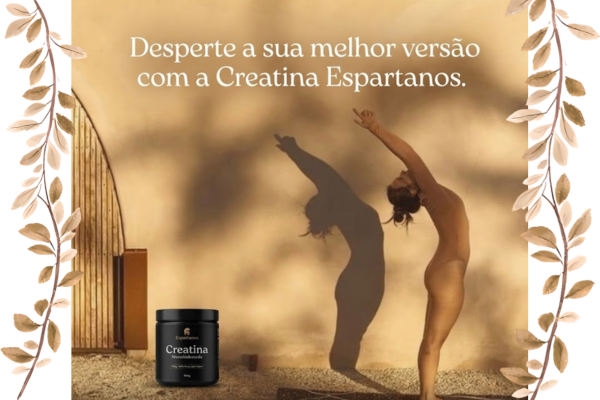 Desperte a sua melhor versão com a Creatina Espartanos.